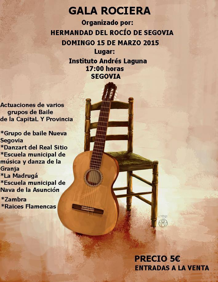 segovia gala rociera