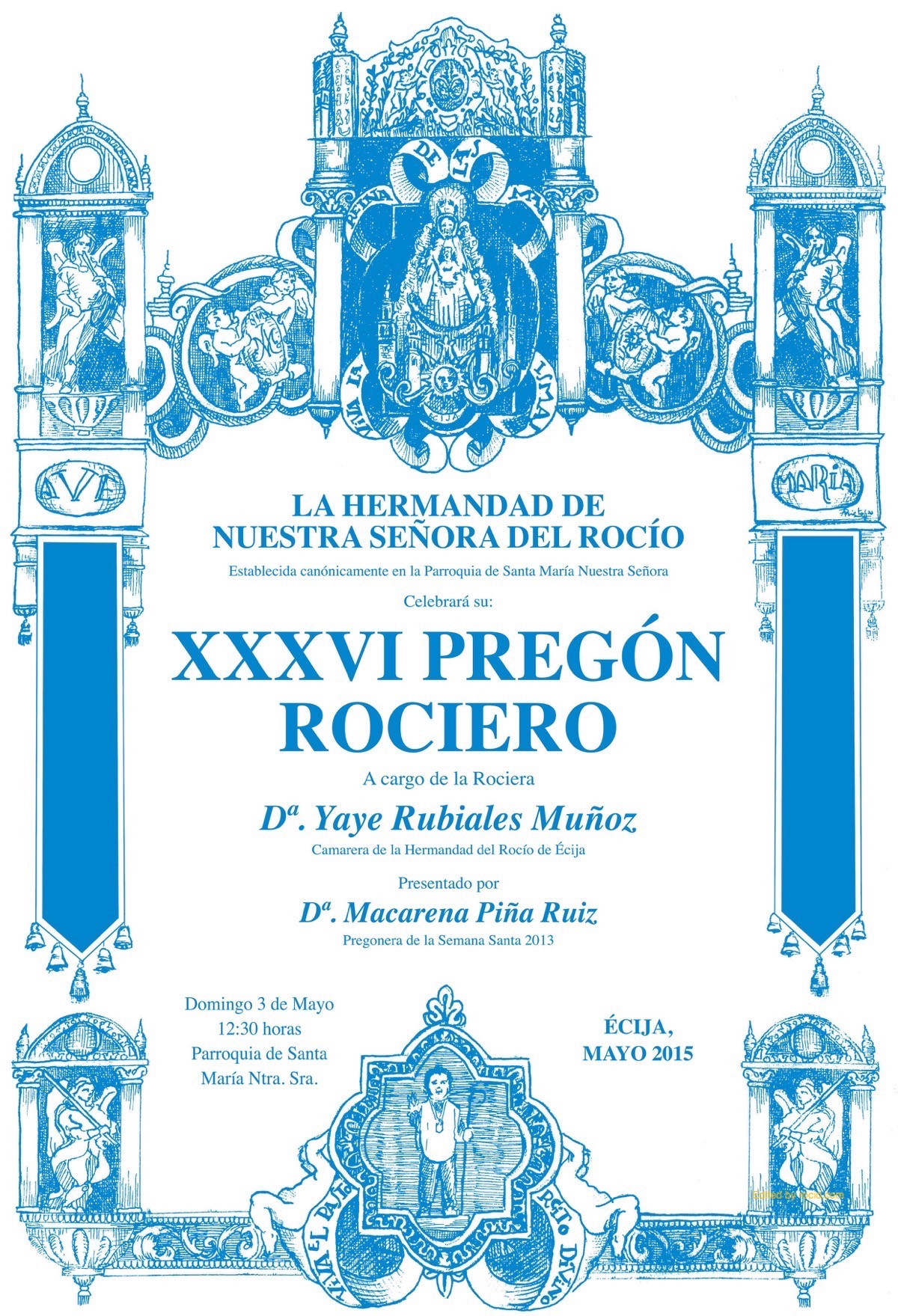 Ecija - CARTEL PREGON 2015