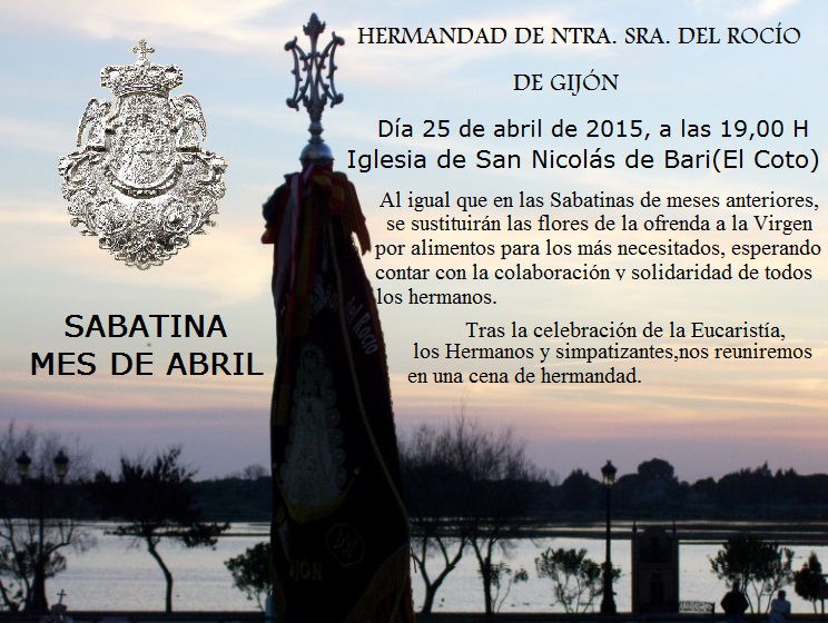 Gijón Sabatina de Abril