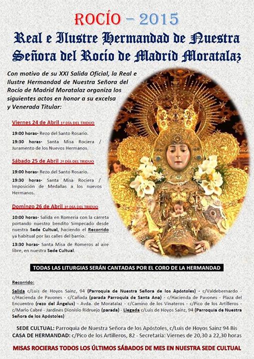 Moratalaz triduo 2015