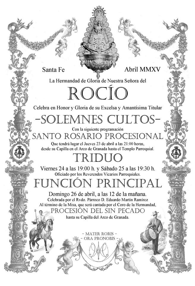 Santa Fe triduo 2015