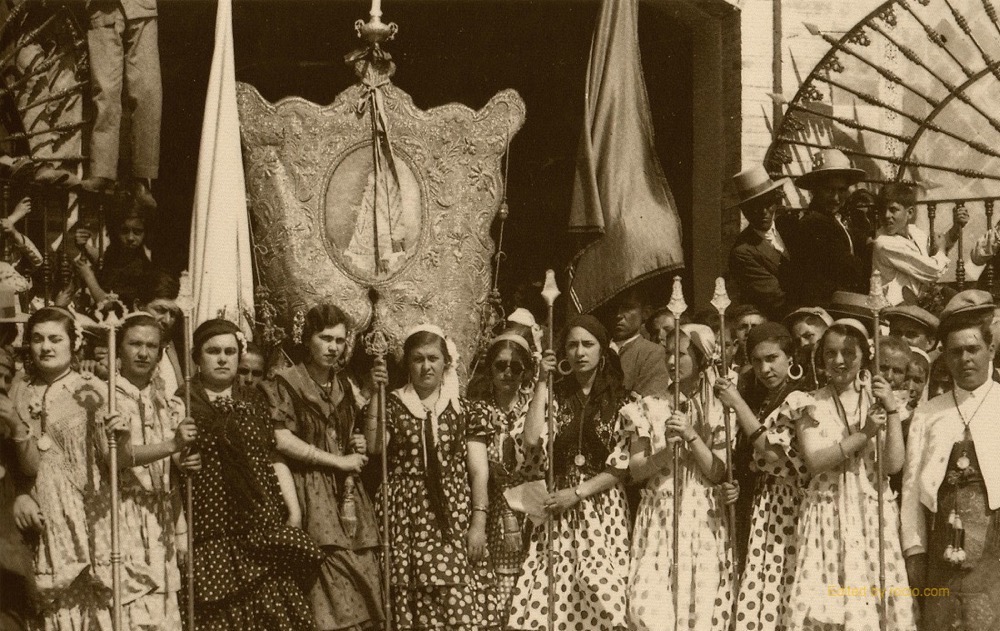 Simpecado antiguoa Matriz Rocio-1