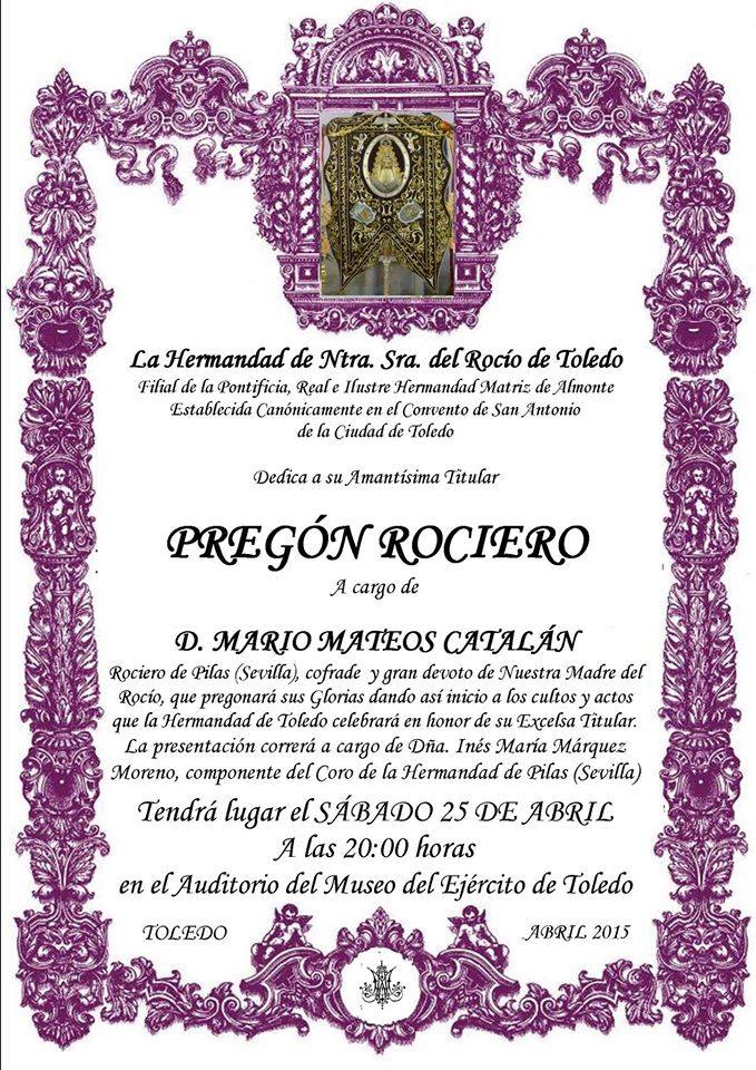 Toledo pregon 2015
