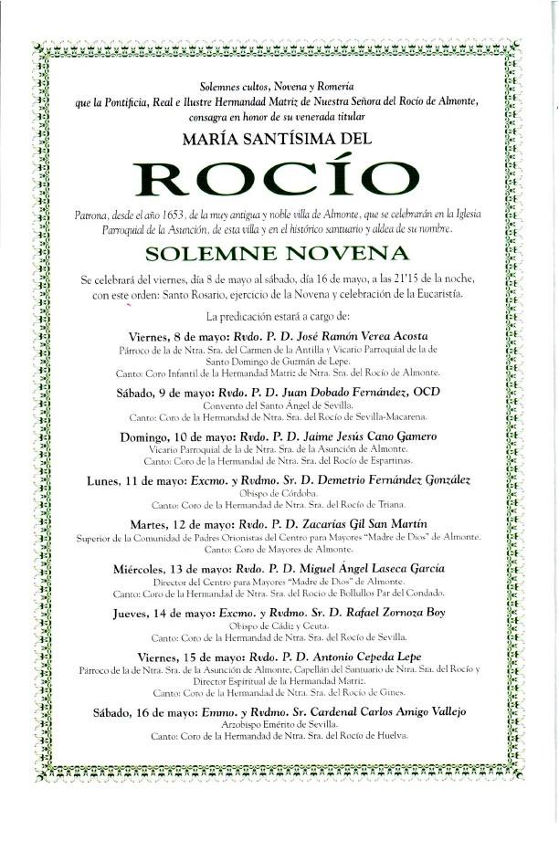 programa rocio 2015-2