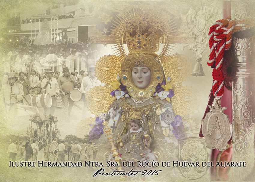 Huevar del aljarafe cartel rocio 2015
