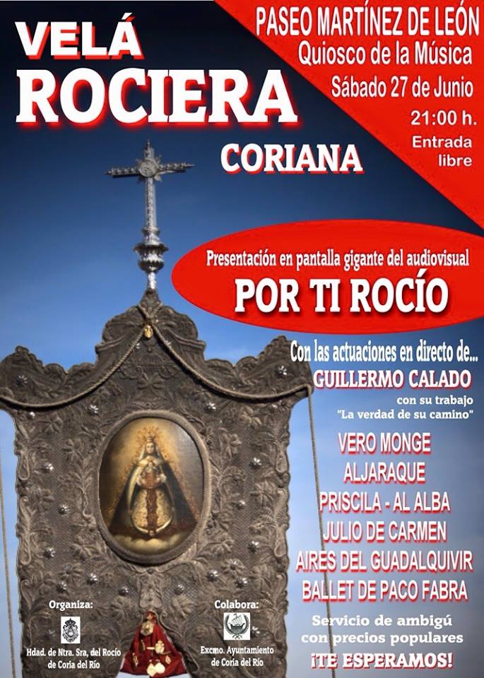 Coria vela rociera 2015