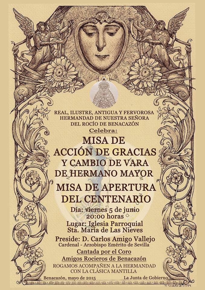 benacazon misa 2015 cambio de varas