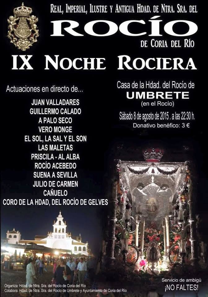 Coria - noche rociera 2015