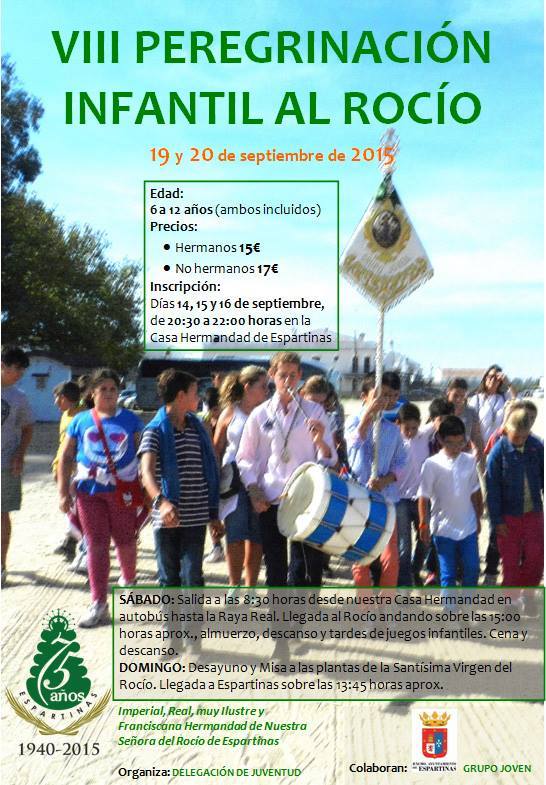 Espartinas peregrinacion infantil 2015
