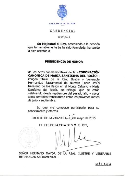 rocio coronada malaga-Rey