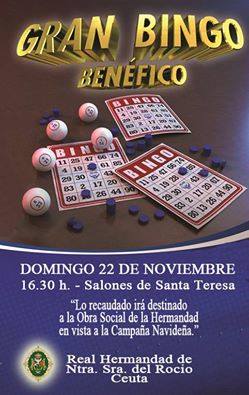 Ceuta bingo benefico 2015