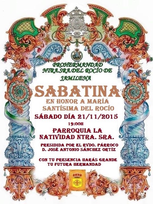Jamilena-SABATINA NOVIEMBRE 2015