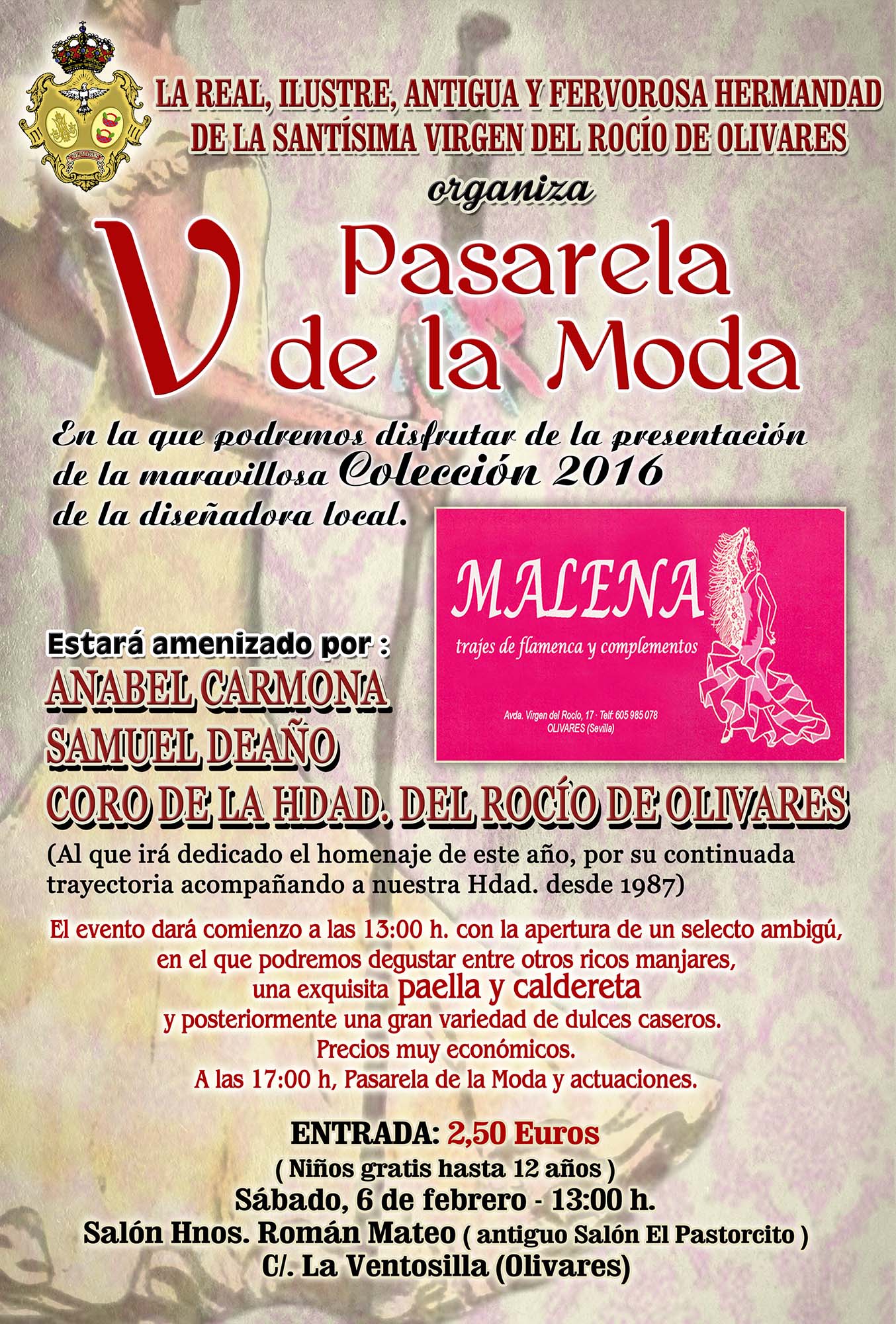 Olivares DesfileTrajesFlamenca2016