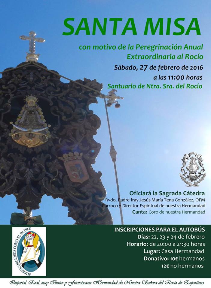 Espartinas peregrinacion 2016