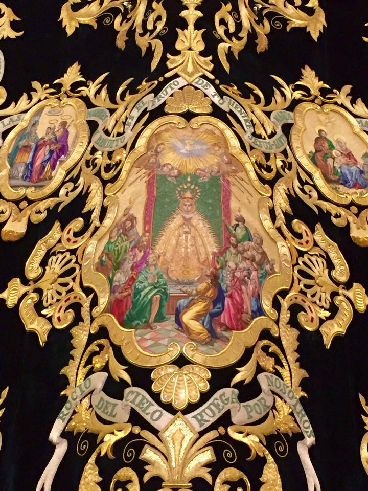Virgen Rocio manto 2016 sevilla-6
