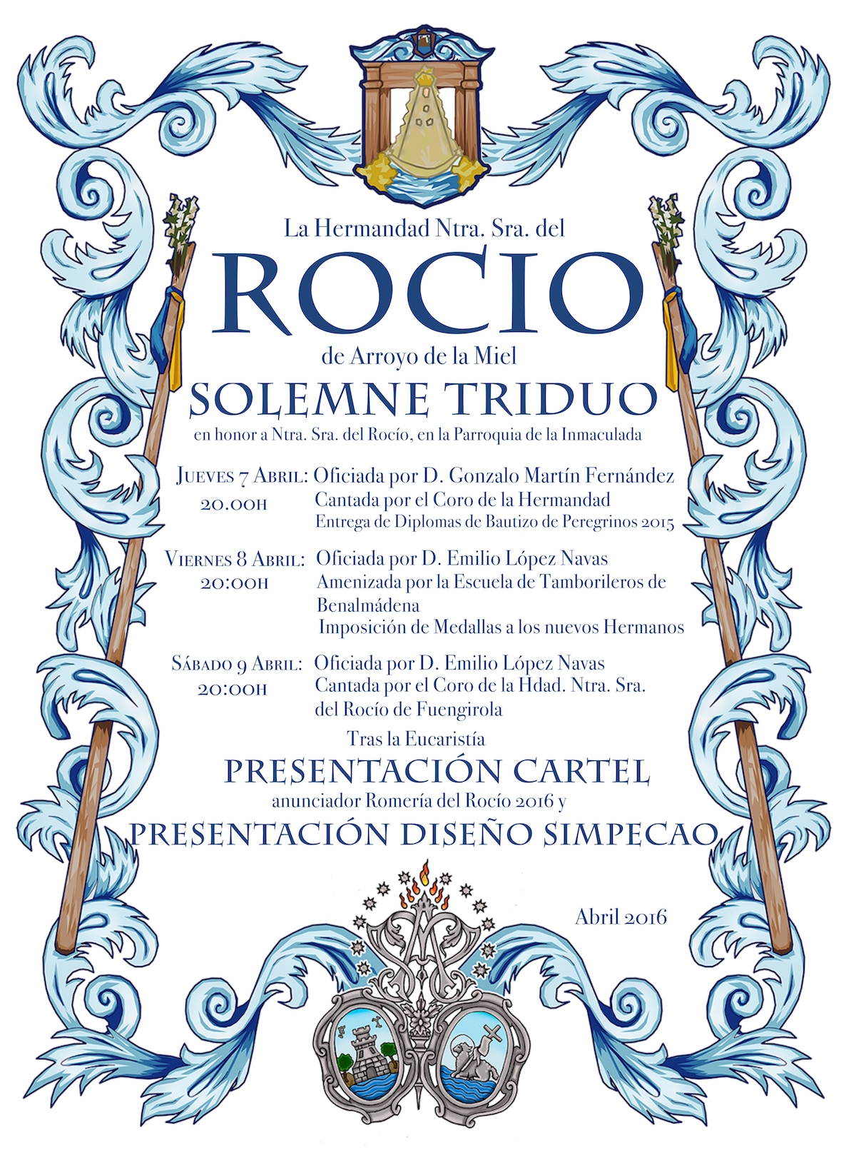 Arroyo de la Miel Triduo Rocío 2016