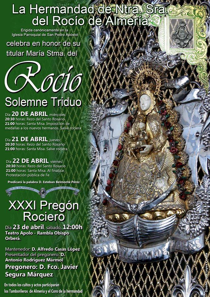 Almeria triduo y pregon 2016