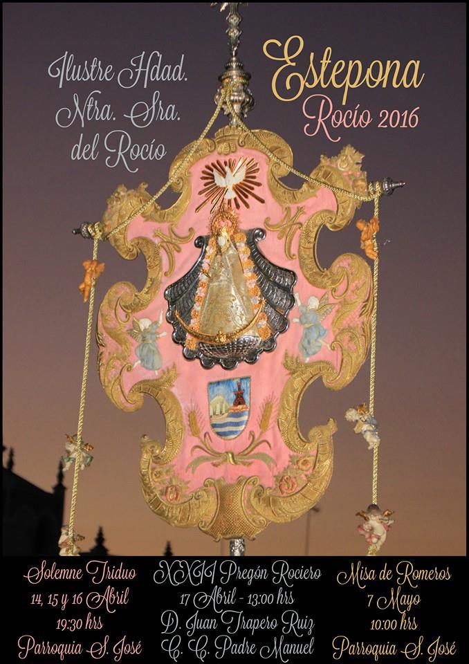 Cartel rocio Estepona 2016