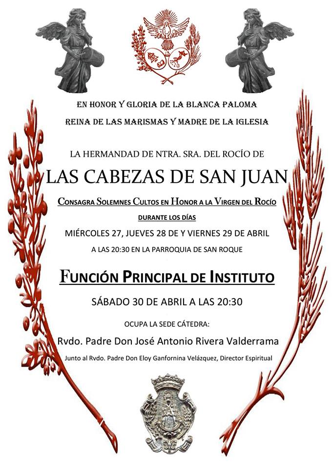 Las Cabezas cultos rocio 2016