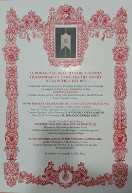 Puebla del río cultos 2016