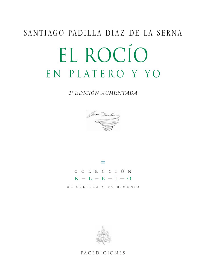 El Rocío. Platero y yo