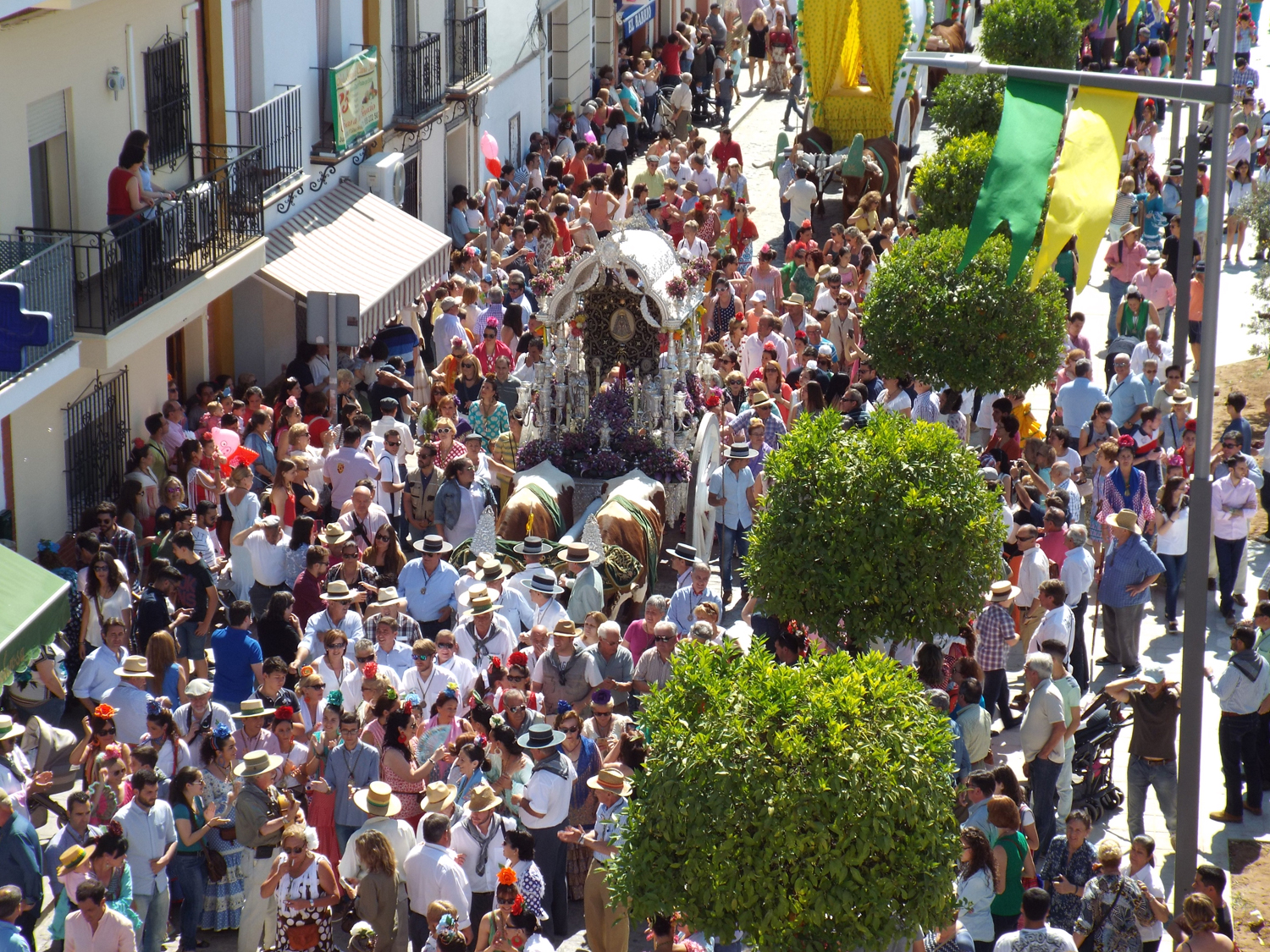 Salida Carretas Gines al Rocío 2015