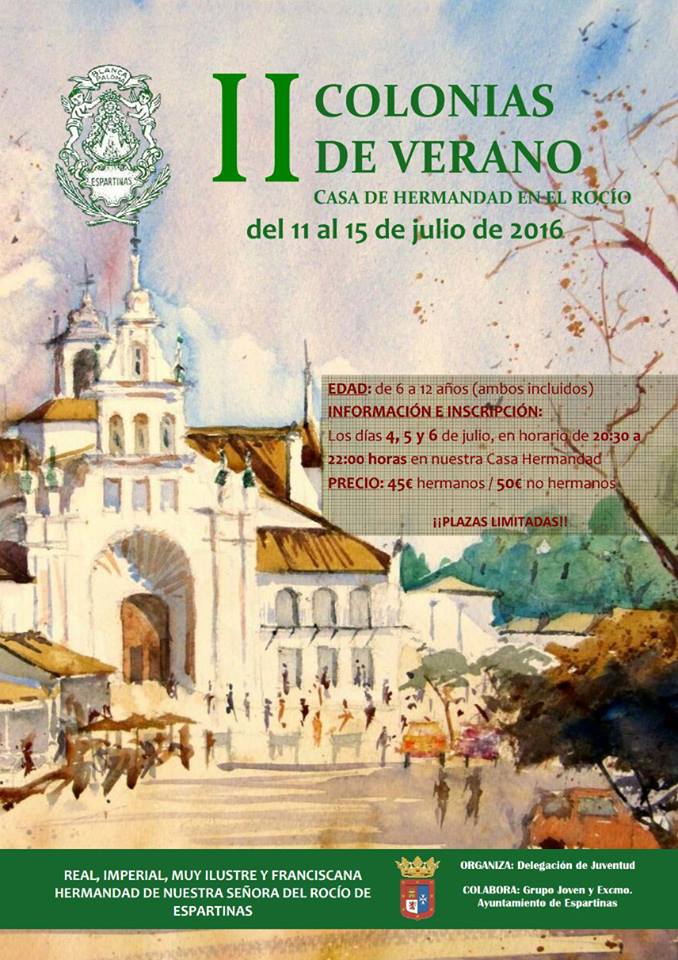 Espartinas colonias de verano 2016