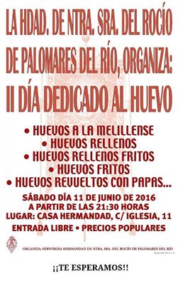 Palomares -huevo