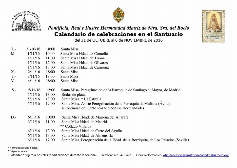 calendario-31-al-6-de-noviembre-2016