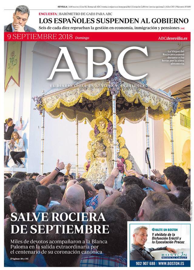 Prensa coronacion procesion rocio 1
