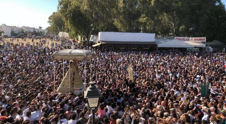Almeria procesion rocio 2019