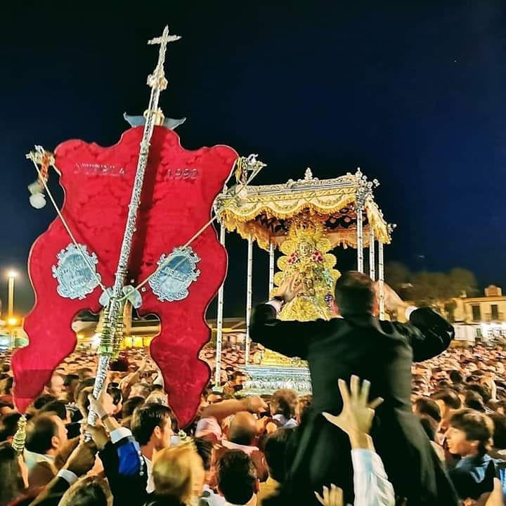 Niebla procesion rocio 2019