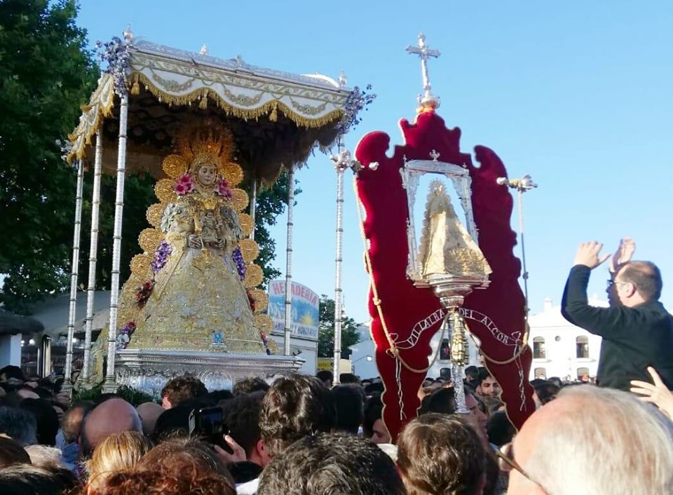 Villalba del alcor procesion rocio 2019