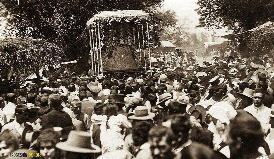 procesion virgen rocio antigua
