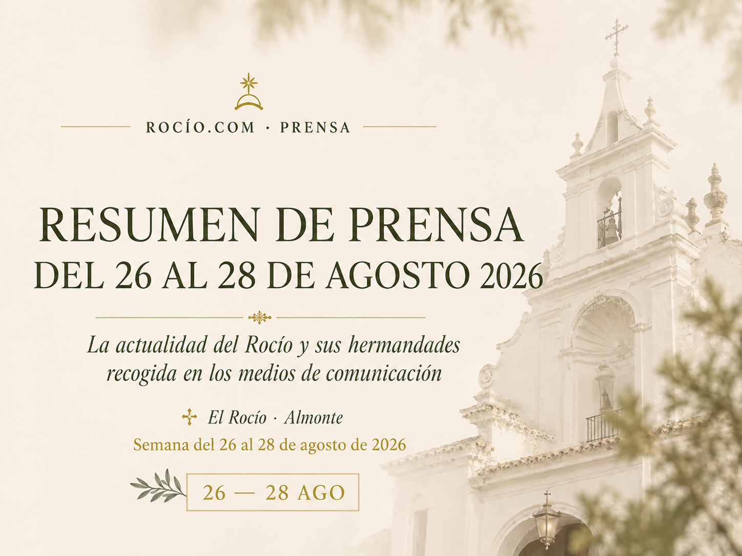 resumen prensa del 26 al 28 de agosto de 2026