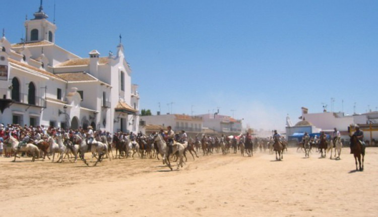 En la tradicional Saca de Yeguas