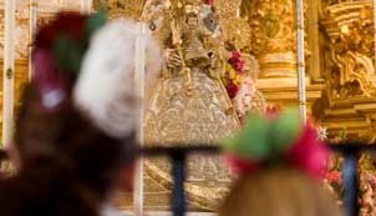 Más de 200.000 peregrinos acompañan a la Virgen del Rocio en Almonte