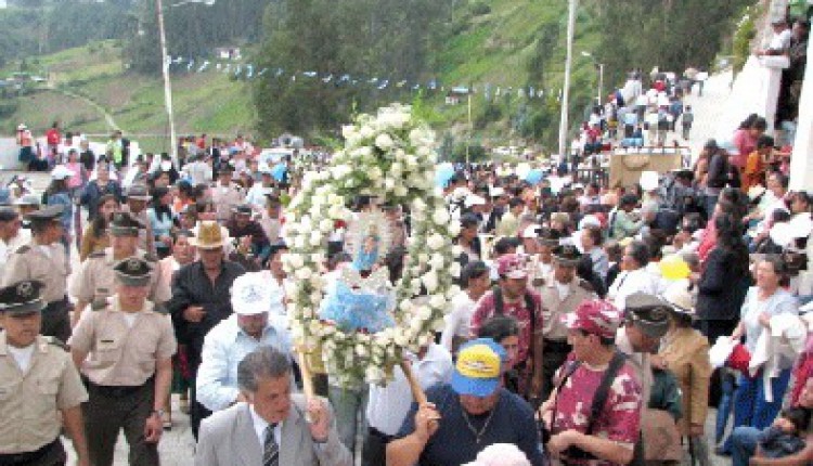 Biblián (Ecuador) – Fieles de la Virgen del Rocío en romería 2008-09-09