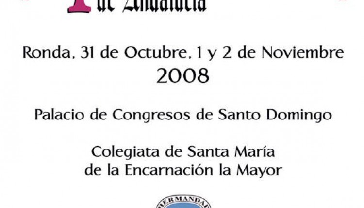 RONDA – Primer congreso de Hermandades y Cofradías de Andalucía