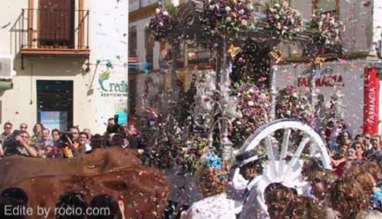 Alcalá de Guadaíra – La hermandad del Rocío recibe la llave de la ciudad