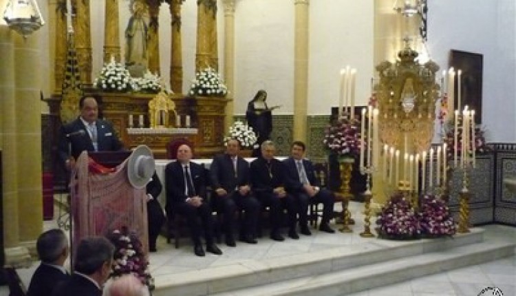 José Carlos Orta Cuevas pregonó al Rocío de La Macarena en su XX edición