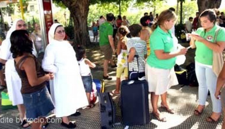 156 niños participan este año en las Colonias de Verano de la Hermandad del Rocío de Triana