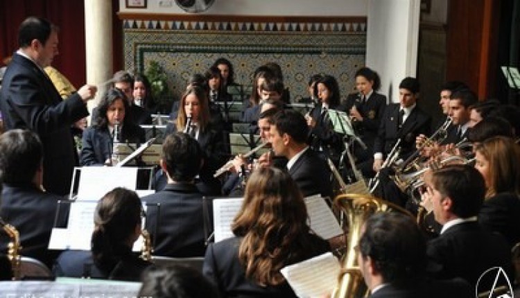 La Banda de La Puebla del Río ofrece su Concierto de Santa Cecilia a la Hermandad del Rocío en su 75º Aniversario