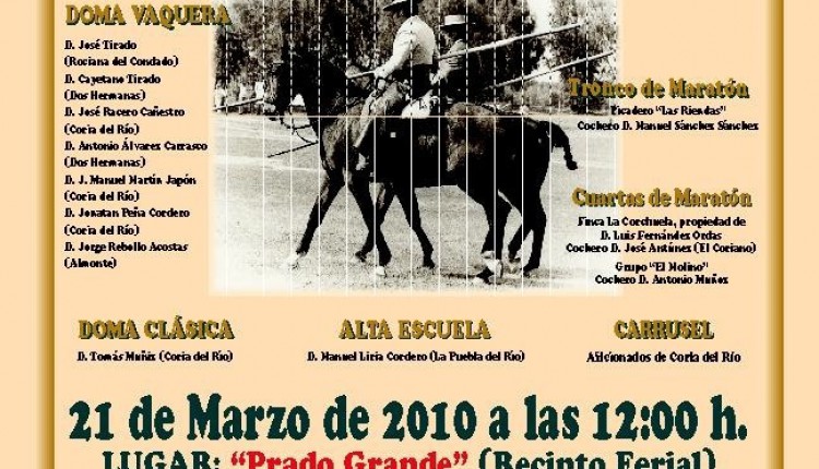 XIII Exhibición Ecuestre en Coria del Río