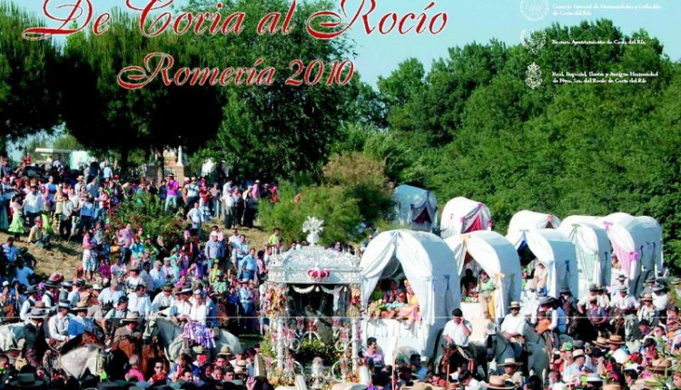 Hermandad de Coria – Cartel anunciador de la Romería 2010