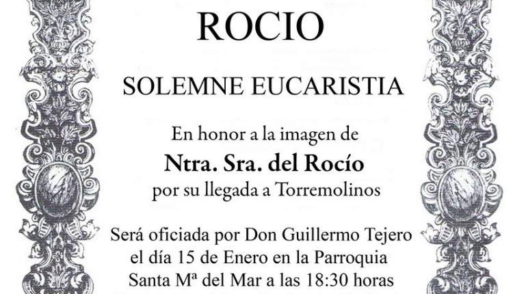 Llega a Torremolinos una imagen de la Virgen del Rocío