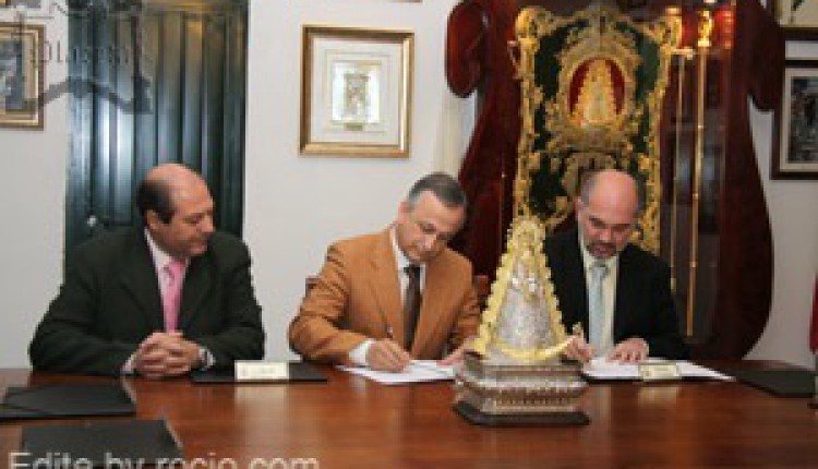 Hermandad de Huelva – Convenio entre las hermandades del Rocío de Huelva y de la Sagrada Cena