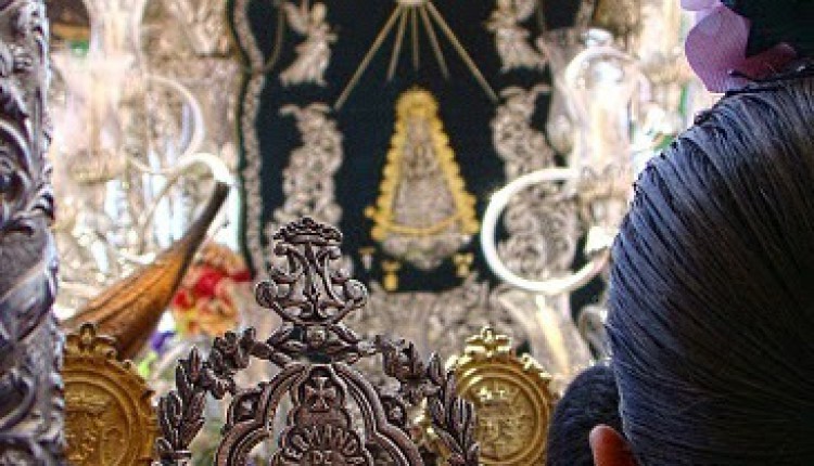 Hermandad de Valverde del Camino – Cartel que anuncia la Romería del Rocío 2011