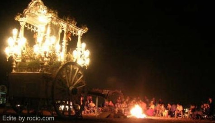 La romería del Rocío este año no podrá contar con hogueras ni candelas
