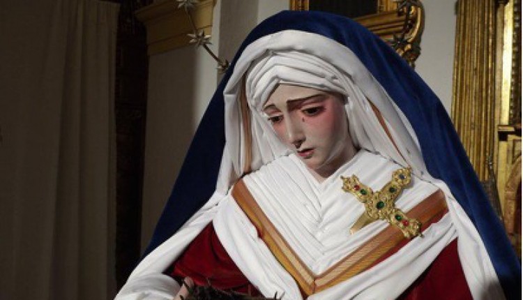 Hermandad de Villamanrique – Acompañó a la Hermandad del Santísimo Cristo de la Vera+Cruz, María Santísima del Mayor Dolor y San Juan Evangelista
